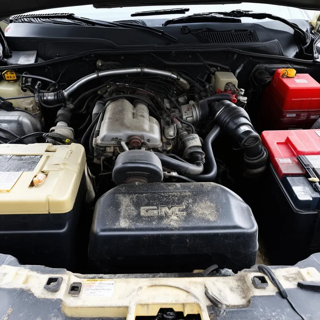 2003 GMC Sierra engine